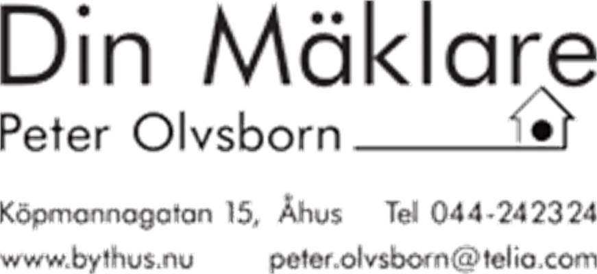 Din Mäklare Peter Olvsborn