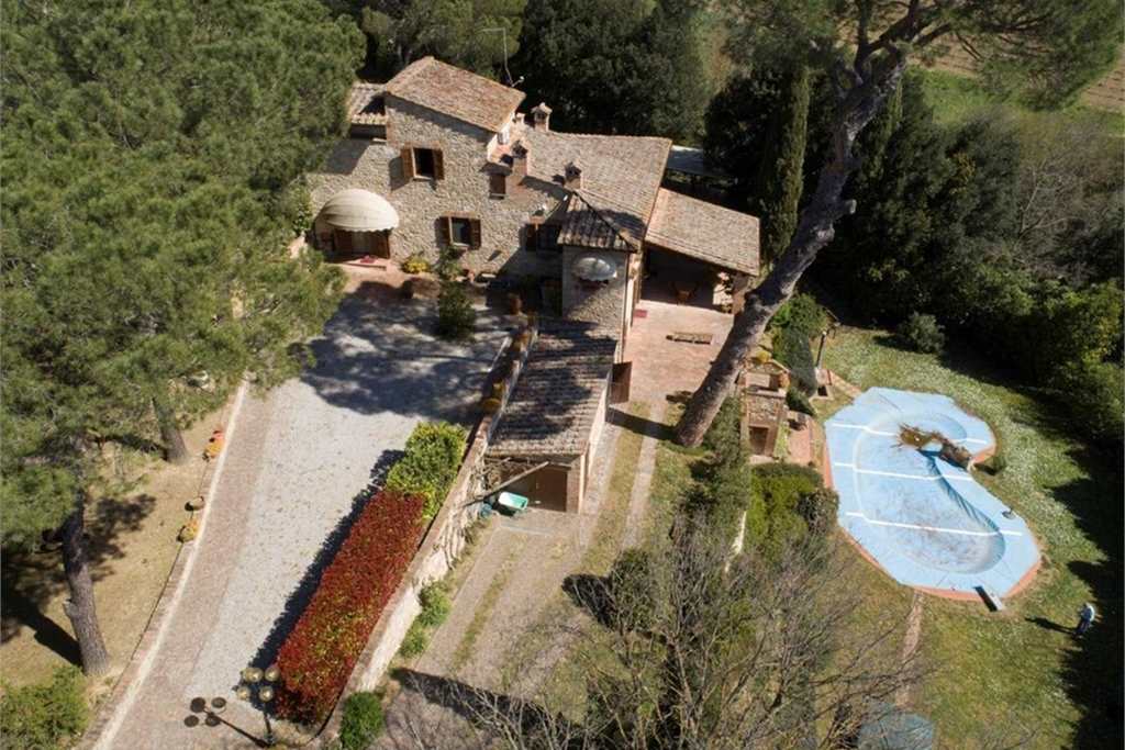 Villa i Toscana, Asciano, Italien, Asciano