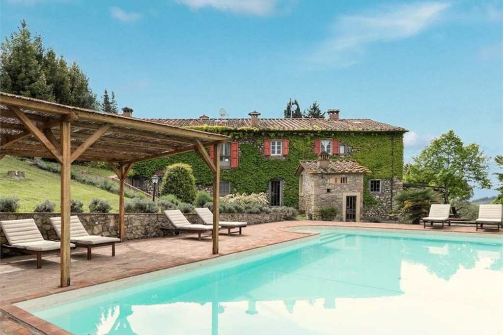 Villa i Toscana, Montecatini Val Di C, Italien, Montecatini Val di Cecina